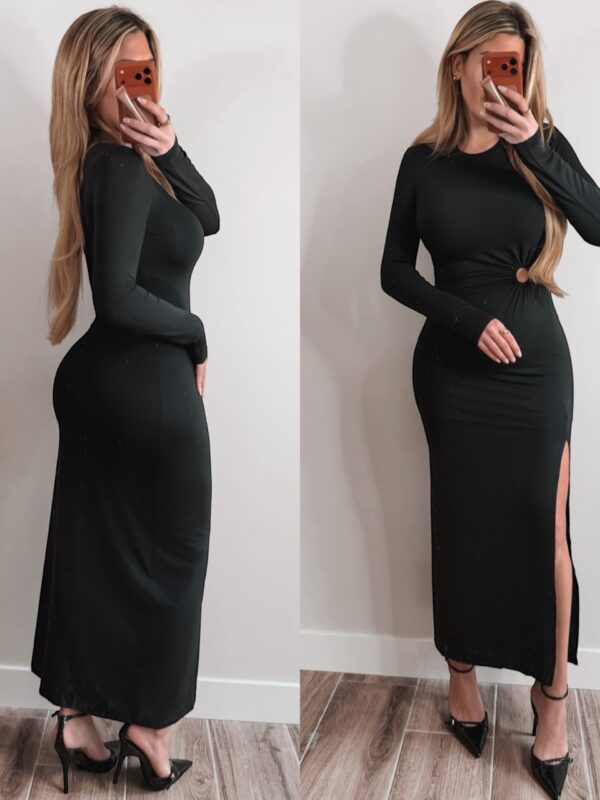 Monaco Night dress - Black