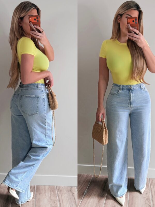 Skins T-shirt body - Yellow