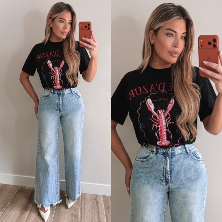 Cote D'azur Tee - Black