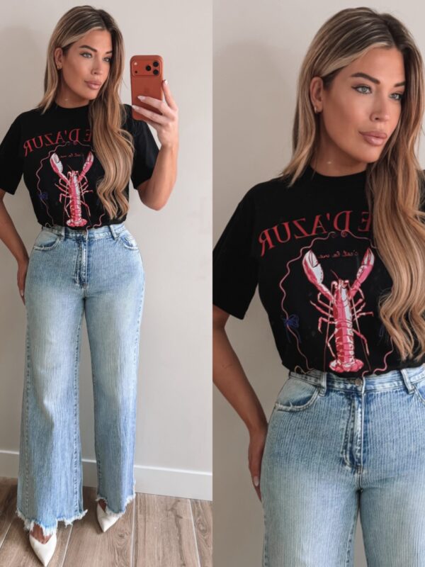 Cote D'azur Tee - Black