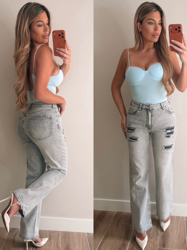 Padded back body - Blue