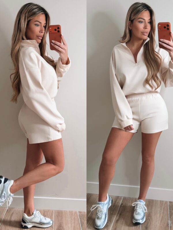 Fashion Musthave jogging set - Nude