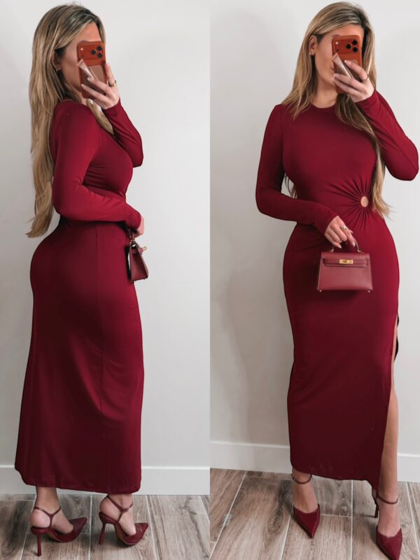 Monaco Night dress - Burgundy