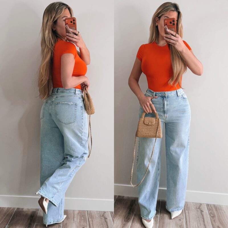 Skins T-shirt body - Orange