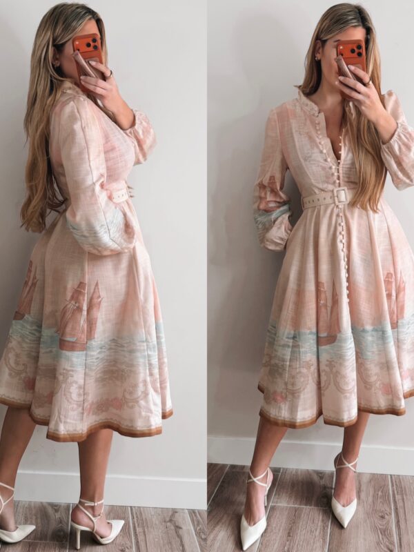 Mykonos dress - Blush