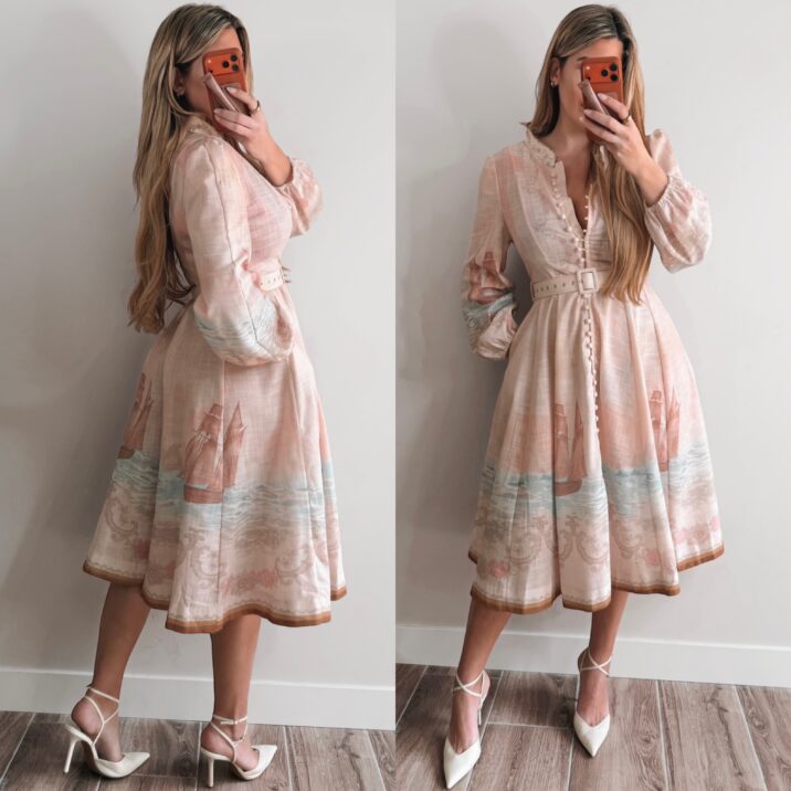Mykonos dress - Blush