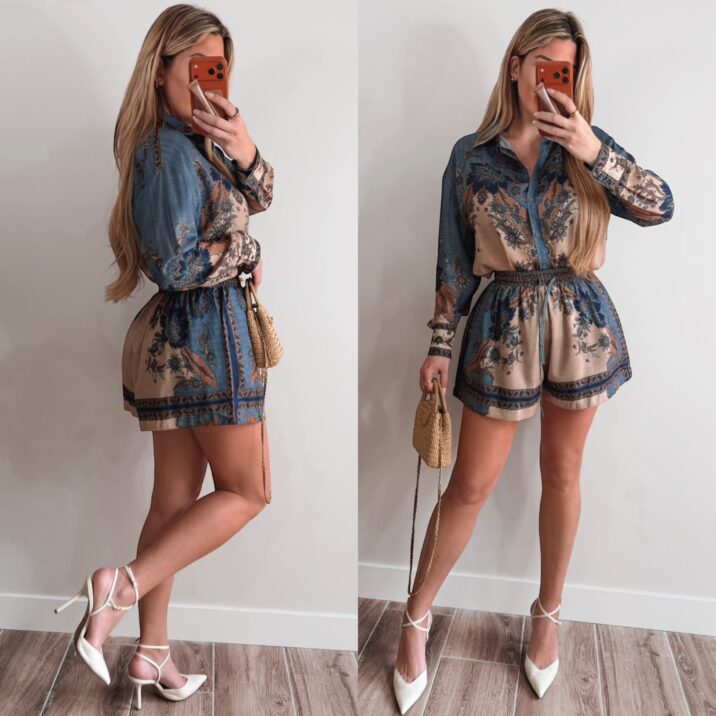 Chiringuito Set - Blue/Nude