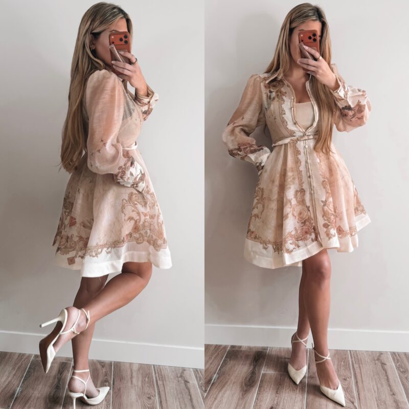 Rome Linnen dress - Beige