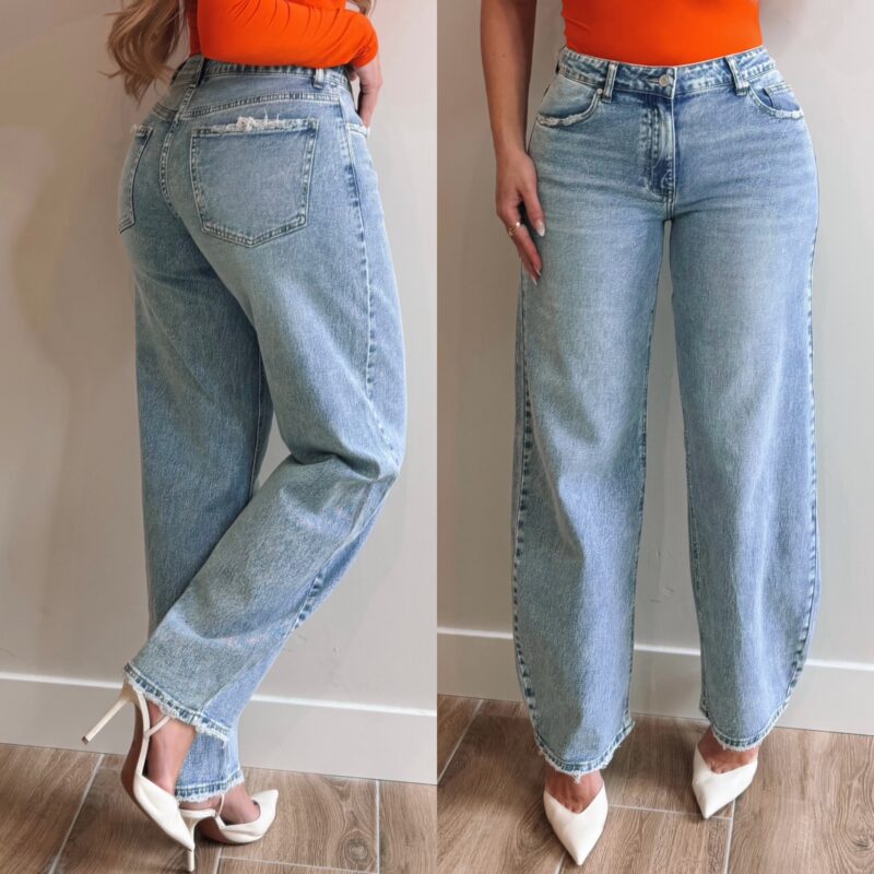 The perfect barrel jeans - Blue