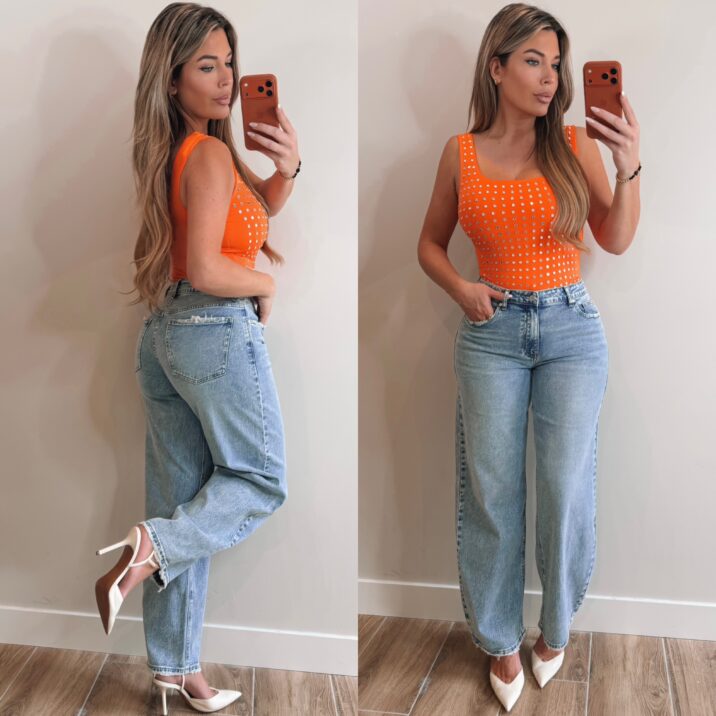 Stacy Stud body - Orange