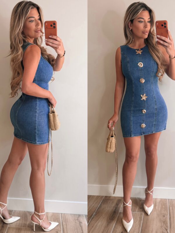 Summer Jeans dress - Blue