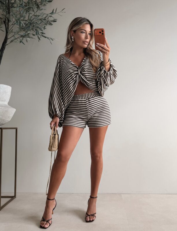 Knitted Paradise set - Choco