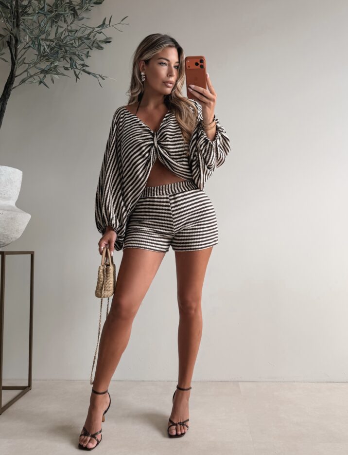 Knitted Paradise set - Choco