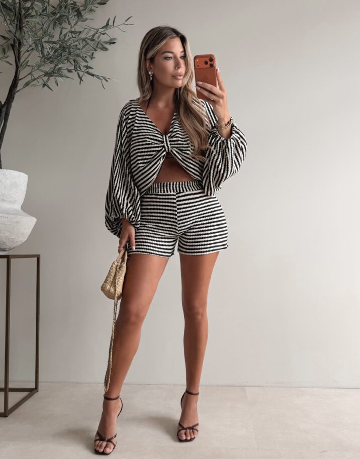 Knitted Paradise set - Black