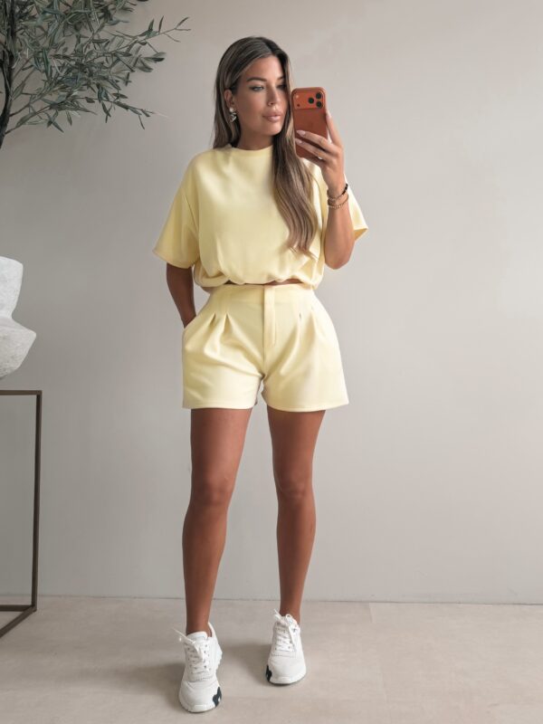 New Jogging Pantalon Set - Yellow