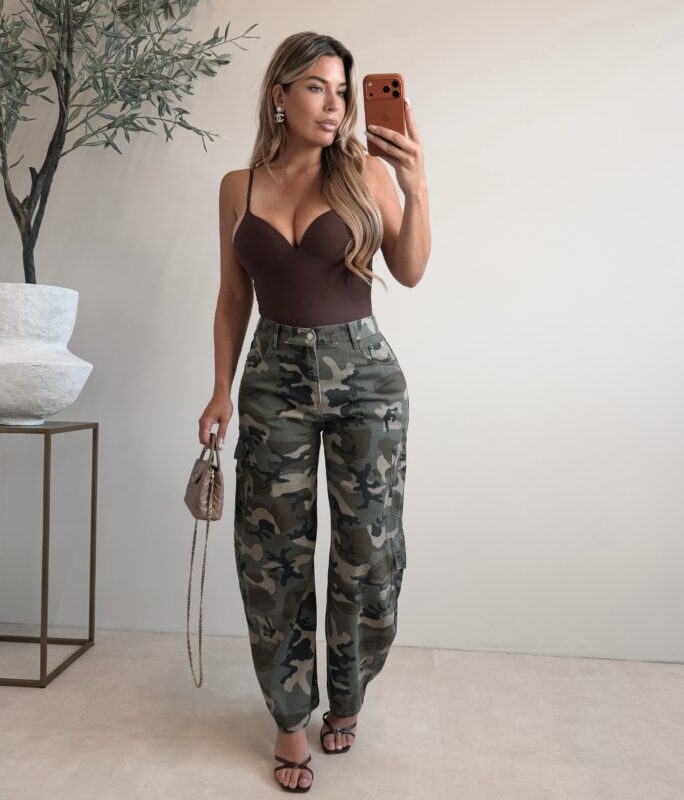 Pocket Camoflage Jeans