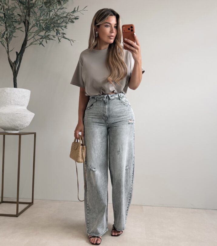 Jazz Crop top  - Taupe