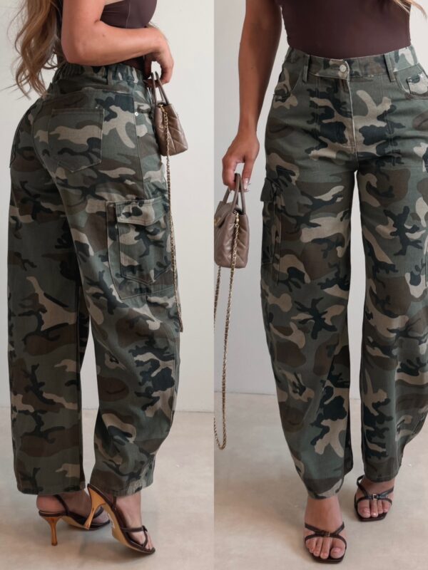 Pocket Camoflage Jeans