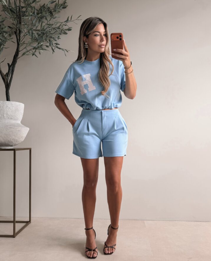 Diamond H Jogging Set - Blue