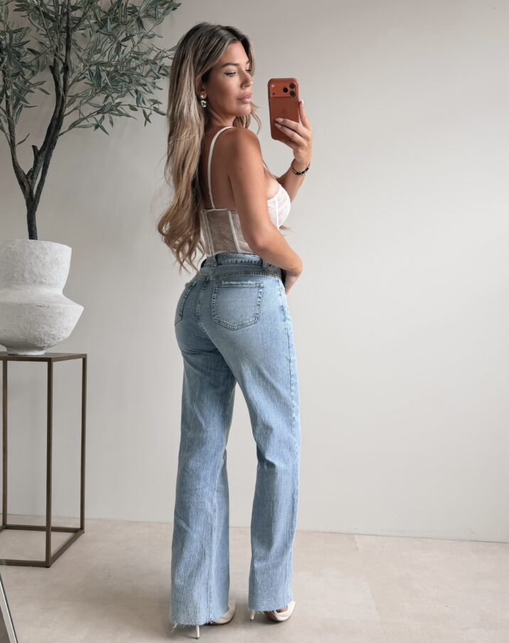 Courtney Corset top - White