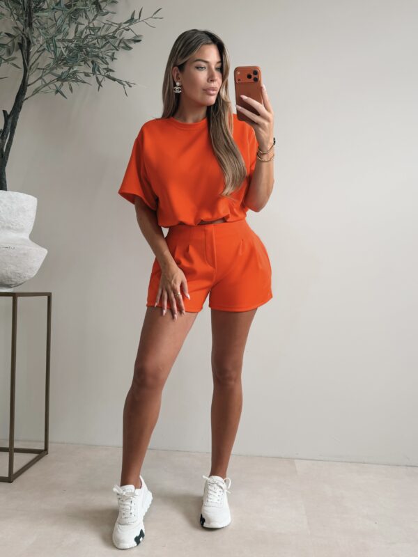New Jogging Pantalon Set - Orange