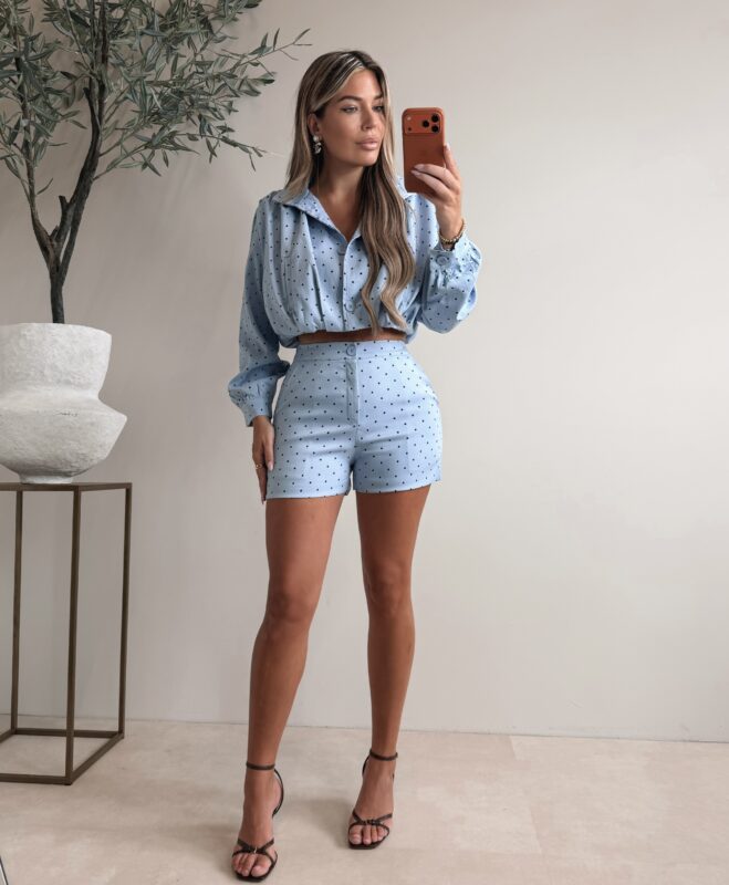 Trend Polkadot set - Blue