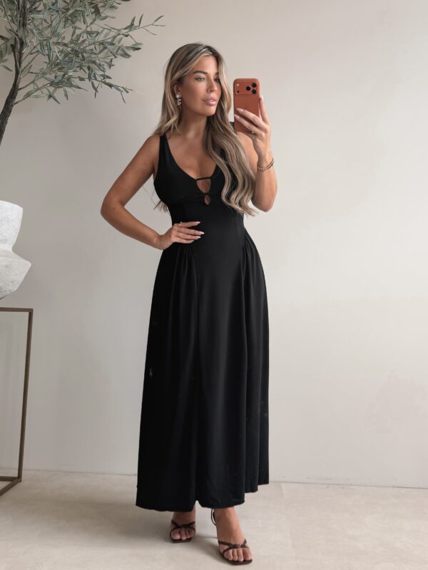 Solange maxi dress - Black