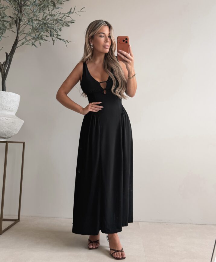 Solange maxi dress - Black