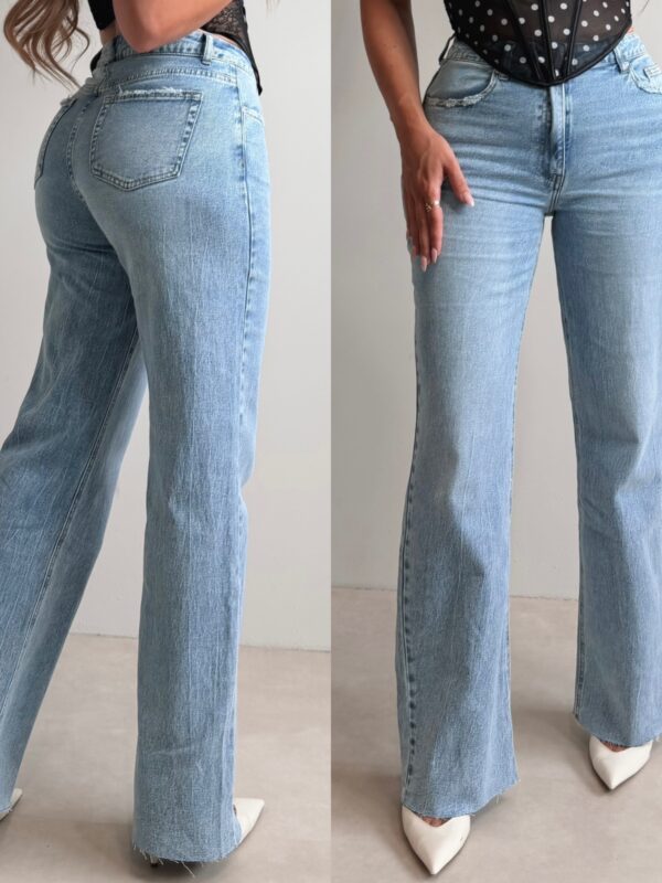 Tall Wide Leg Jeans - Blue