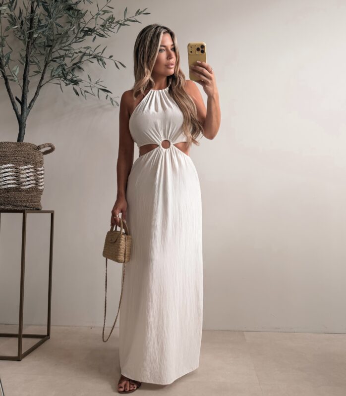 Yacht Day Dress - Beige