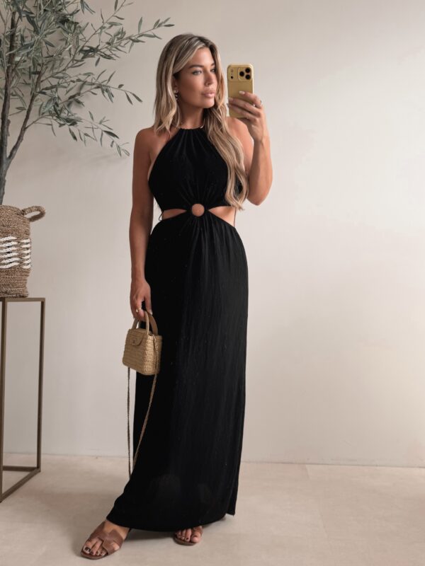 Yacht Day Dress - Black