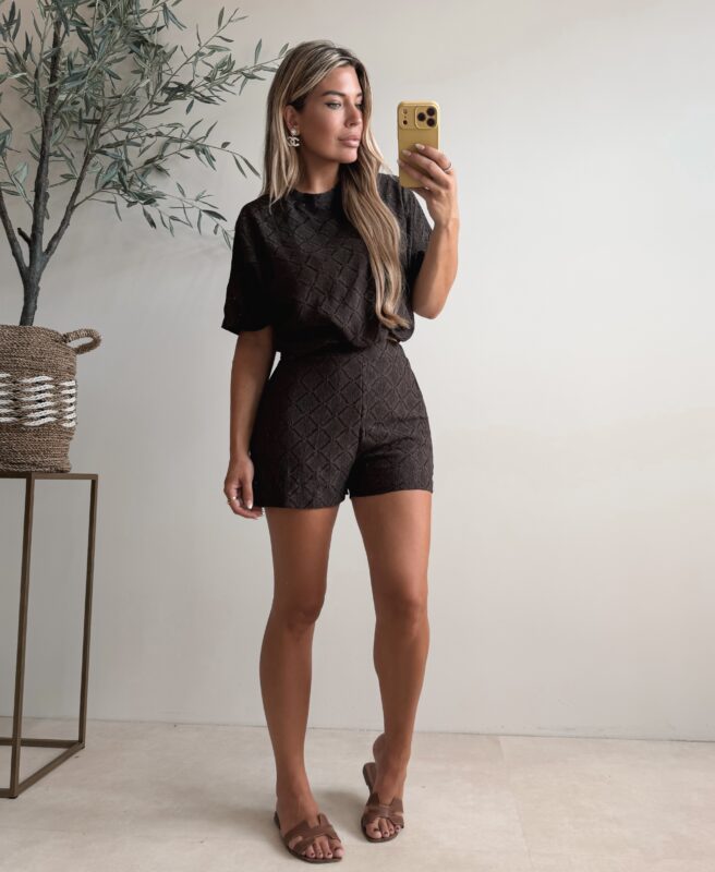 Malibu Crochet set - Brown