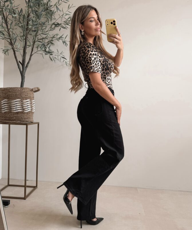 Corset Slay top  - Leopard
