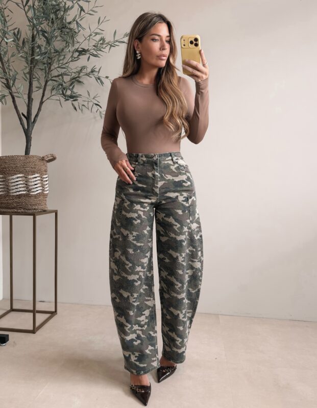 Diamond Ballon Jeans - Camoflage