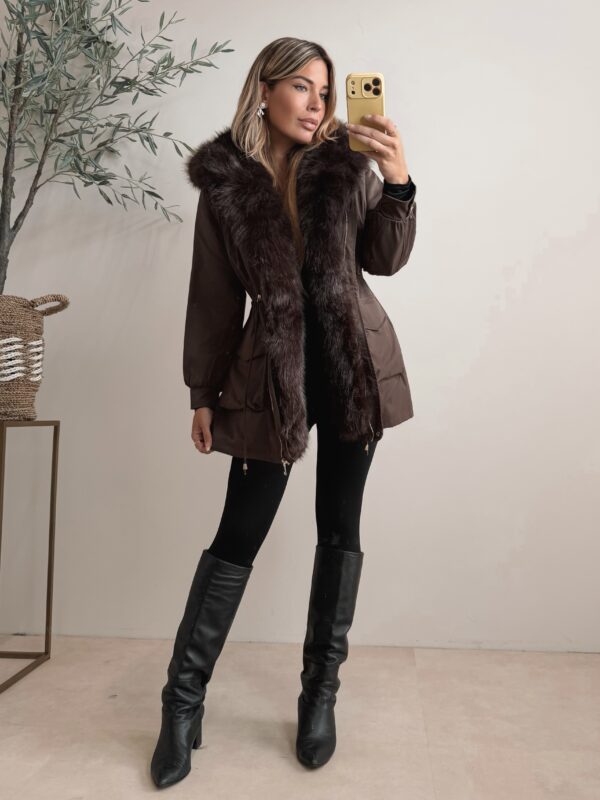 Musthave Winter jacket - Choco
