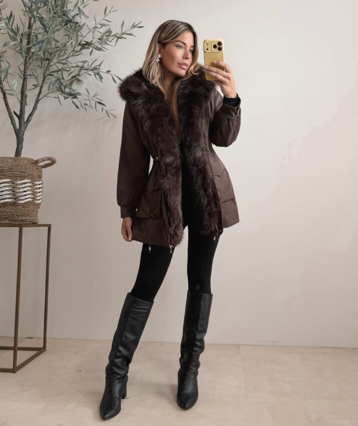 Musthave Winter jacket - Choco