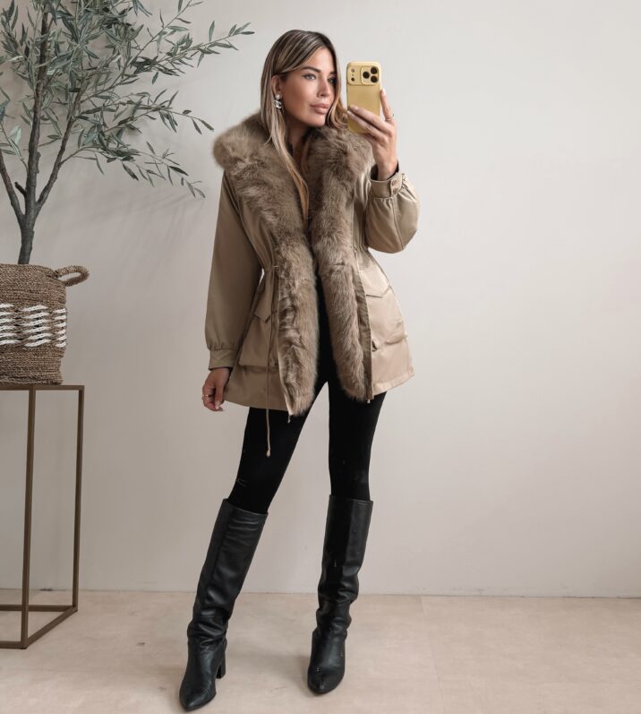 Musthave Winter jacket - Taupe