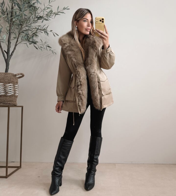 Musthave Winter jacket - Taupe
