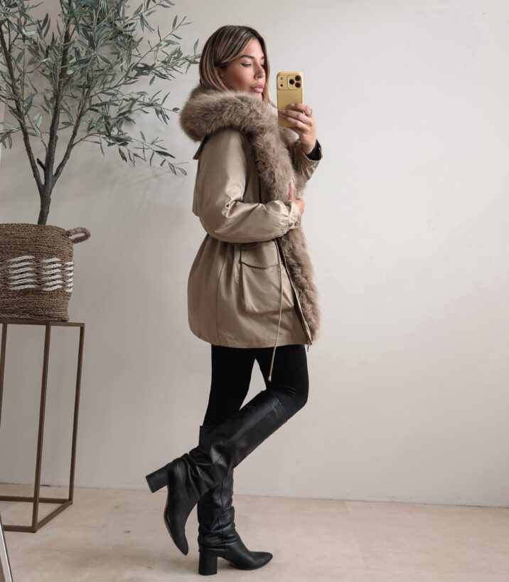 Musthave Winter jacket - Taupe