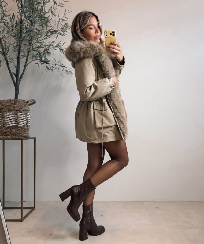 Musthave Winter jacket - Taupe