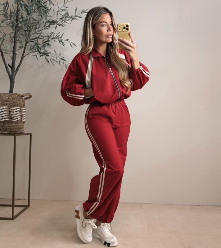 Runway tracksuit  - Red