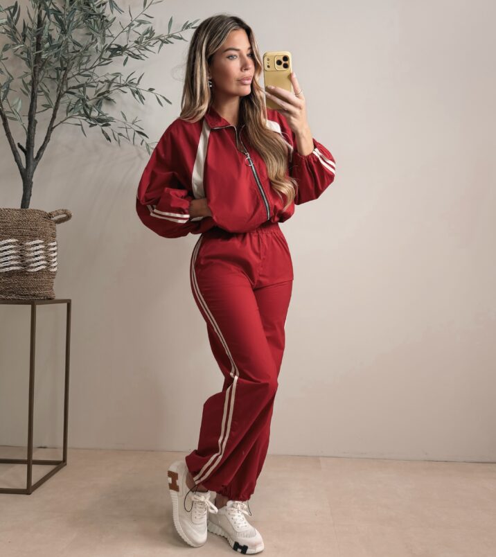 Runway tracksuit  - Red