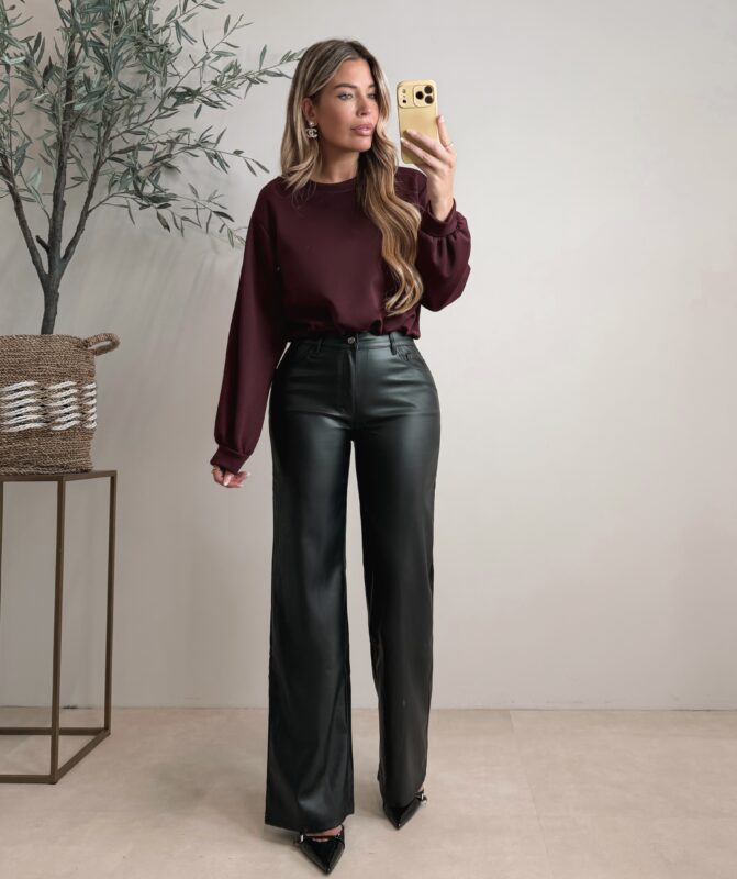 Jazz Sweater - Aubergine