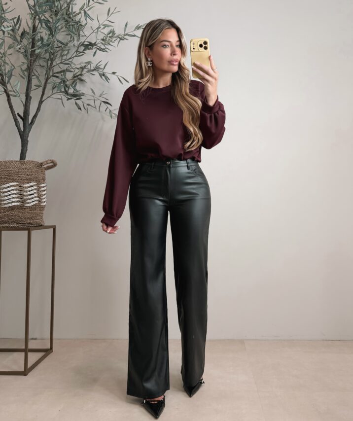 Jazz Sweater - Aubergine