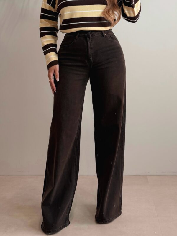 The Baggy Loose Fit Jeans - Choco