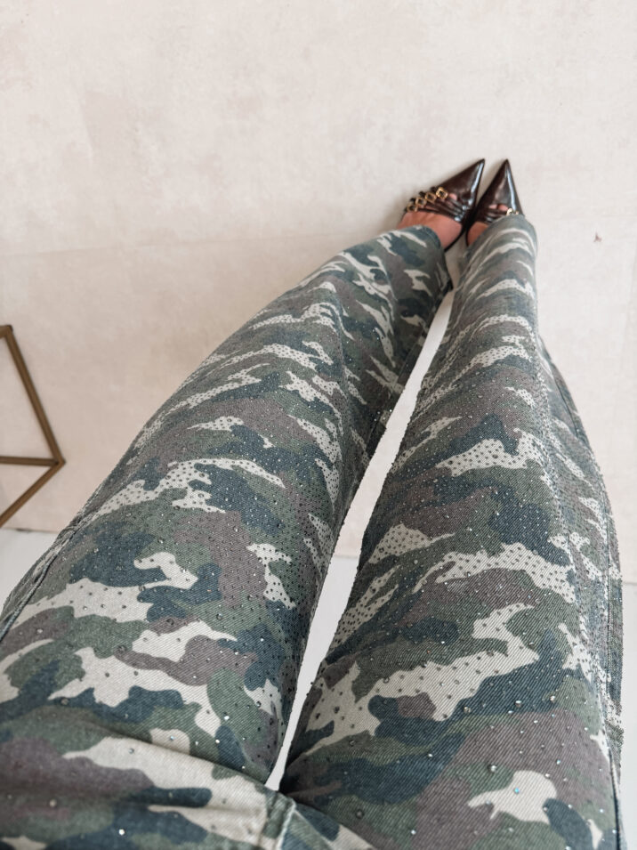 Diamond Ballon Jeans - Camoflage