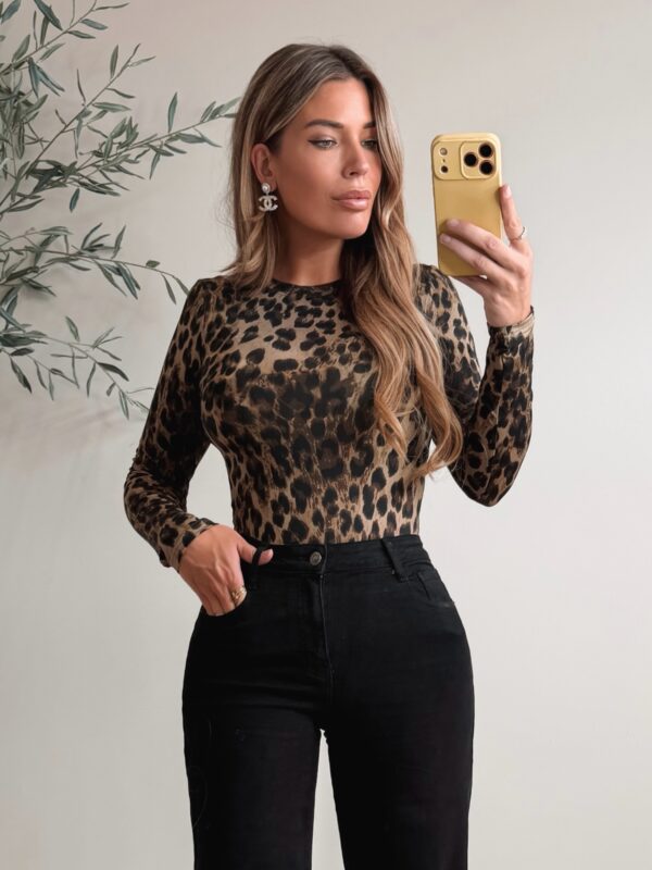 Skins long sleeve body - Leopard