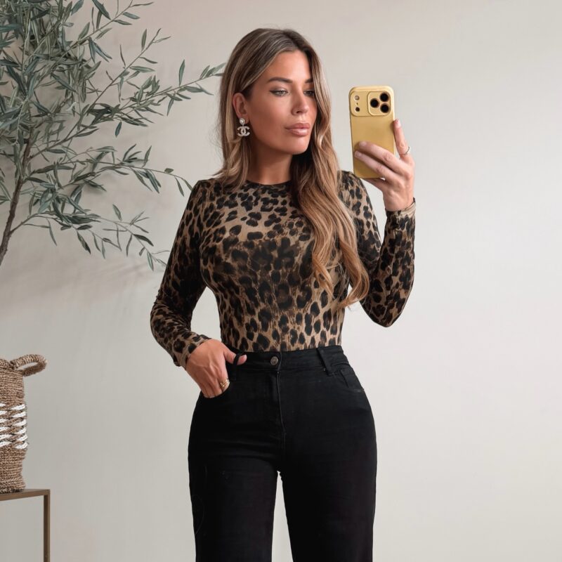 Skins long sleeve body - Leopard