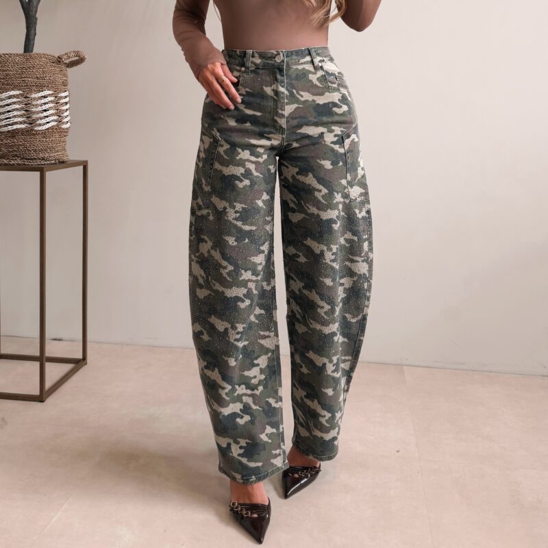 Diamond Ballon Jeans - Camoflage