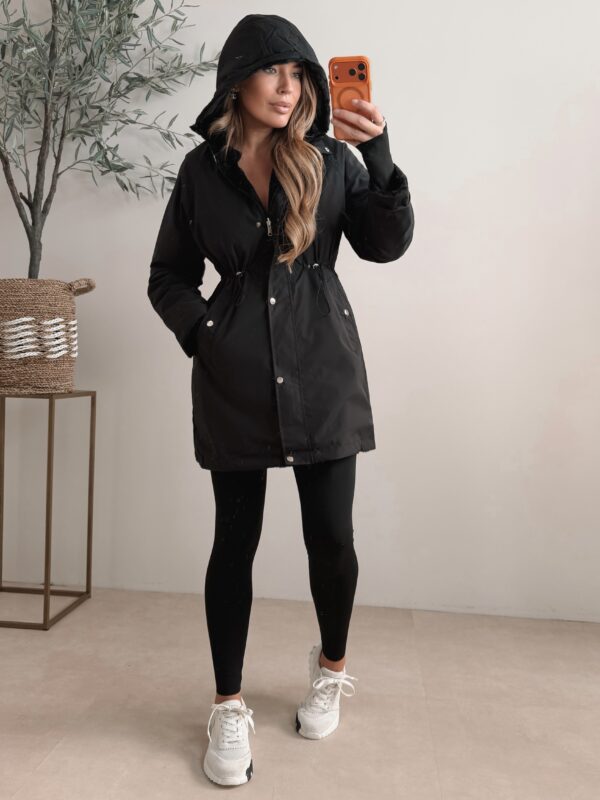 Reversible Parka - Black